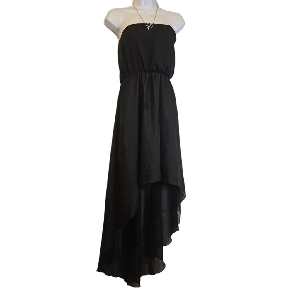G by GUESS - Women's strapless hi-low dress - size S
